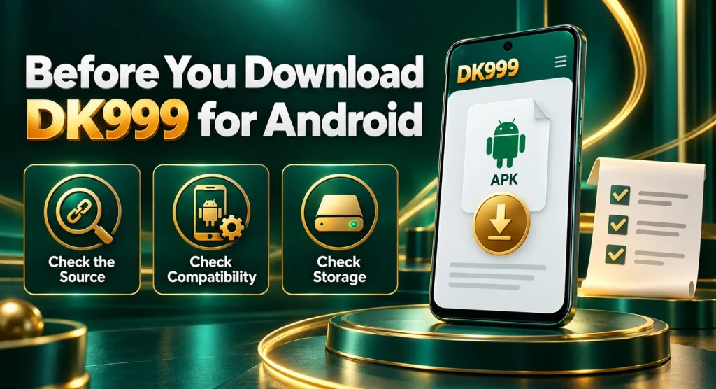 Before You Download DK999 for Android