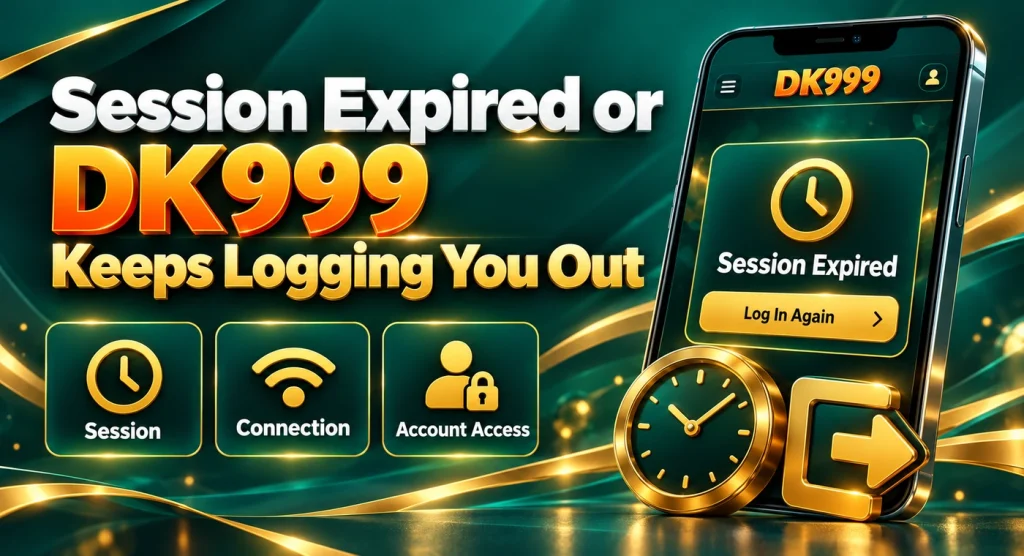 Session Expired or DK999 Keeps Logging You Out
